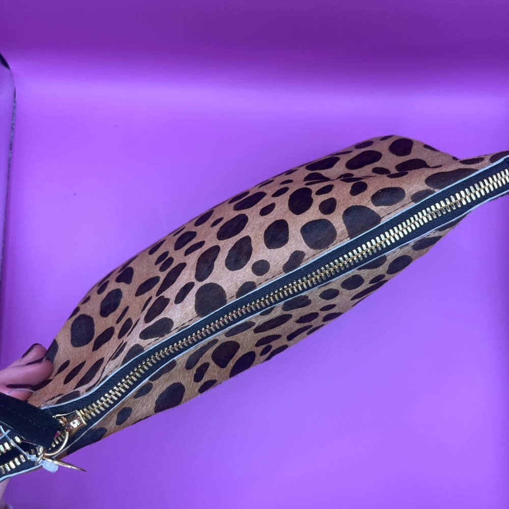 Clare V Leopard Print Pouch - Picture 4 of 6